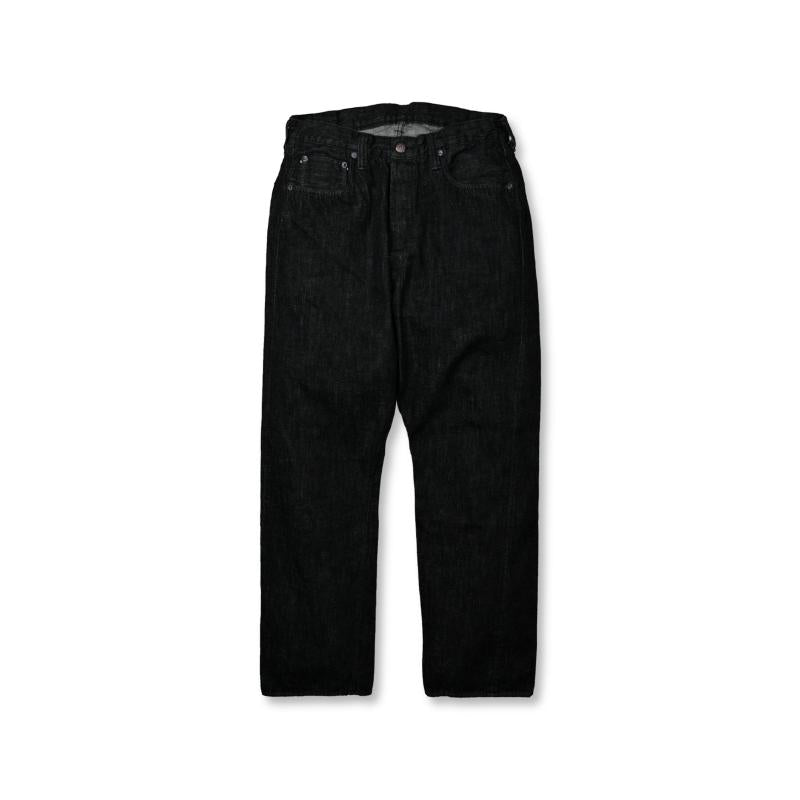 フルカウント　ブラックデニム　スーパースムース0105BKSS 0105BKSS Wide Black Selvedge Denim(Super Smooth) – FULLCOUNT