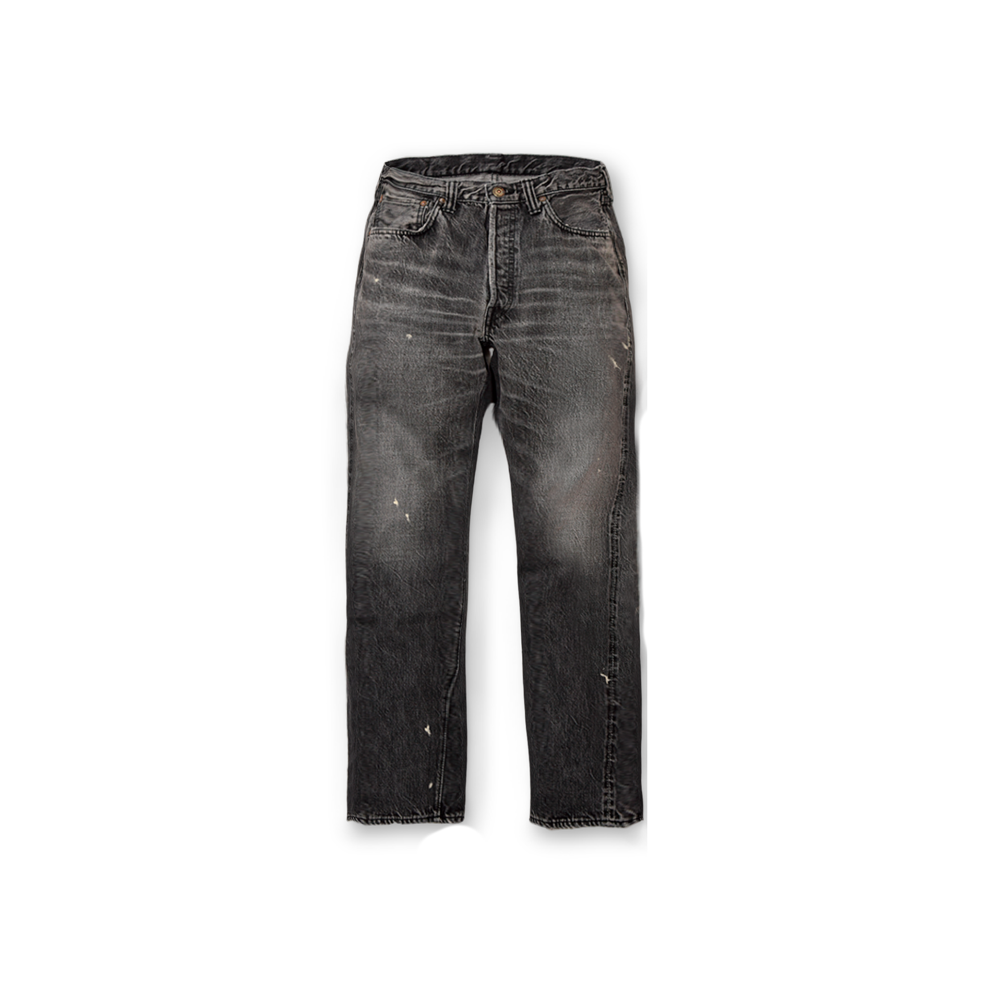 2025SS] 1108BKHW-SP - Slim Straight Black Denim Dartford
