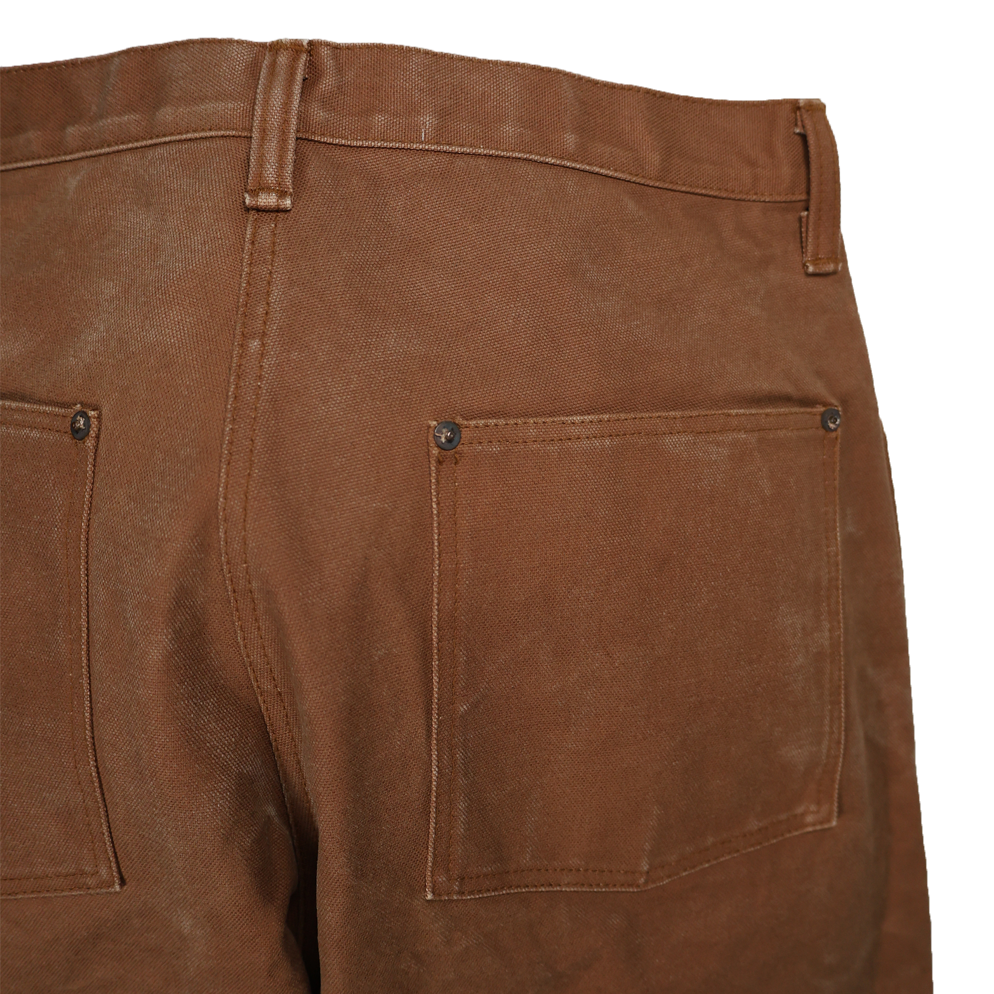 1129-6 - Persimmon Tannin Dye Heavy Duck Work Pants - – FULLCOUNT