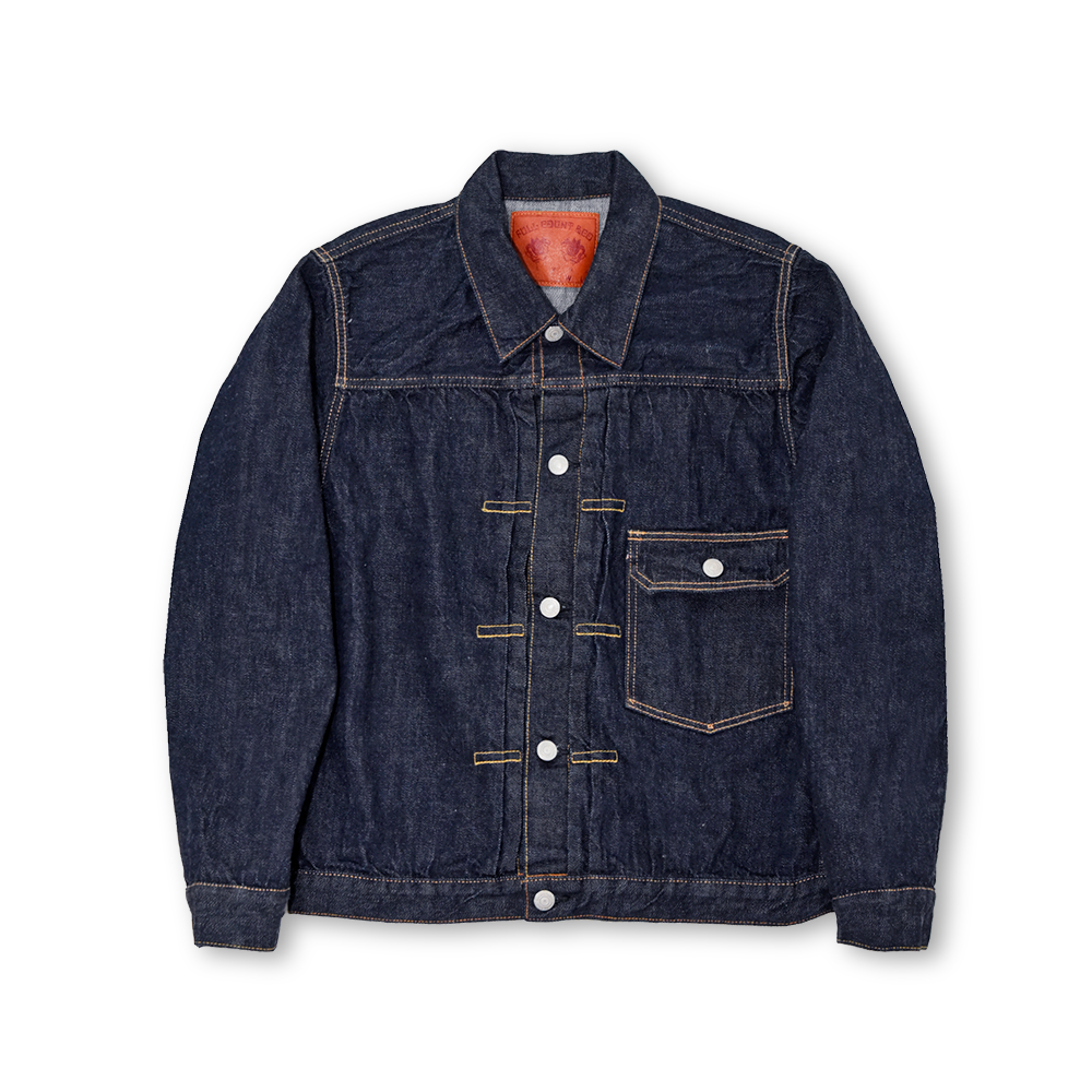 2107SSW - Type 1 Denim Jacket (Super Smooth) - – FULLCOUNT 2107SSW - Type 1 Denim Jacket (Super Smooth) - – FULLCOUNT