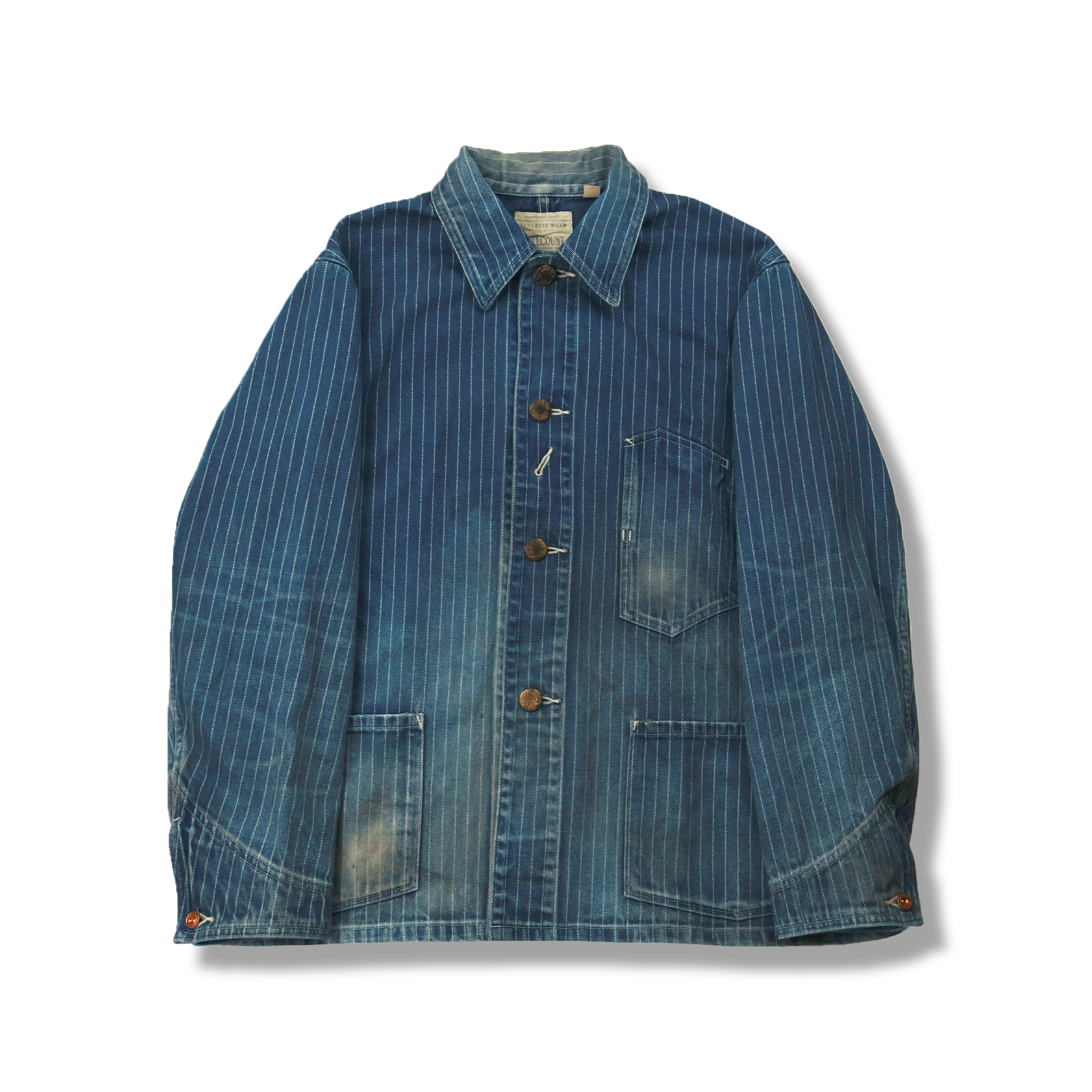 2015HW-13 Early 1900s Wabash Chore Jacket H.W – FULLCOUNT 2015HW-13 Early 1900s Wabash Chore Jacket H.W – FULLCOUNT