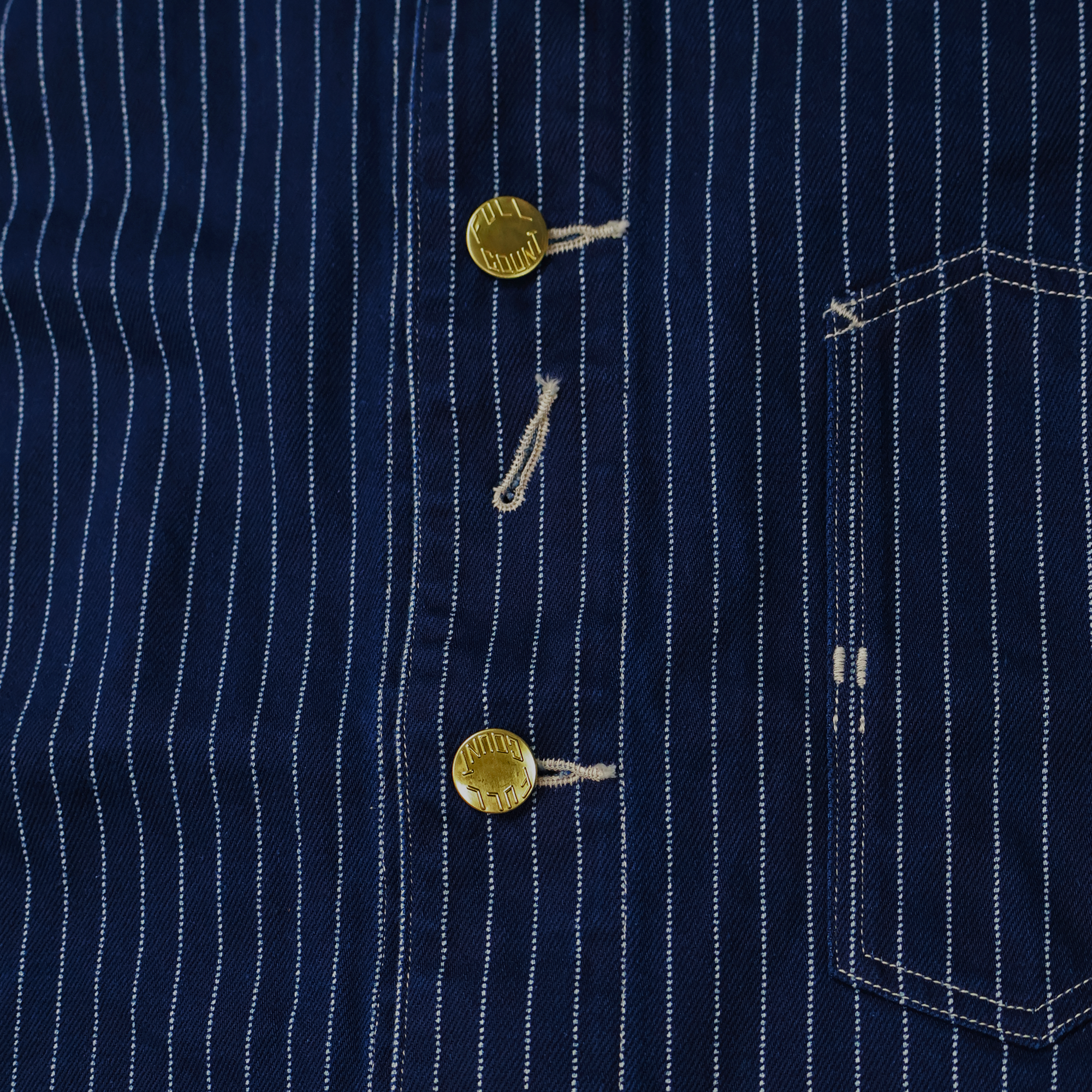 2025SS] 2015-13 - Early 1900s Wabash Chore Jacket - – FULLCOUNT