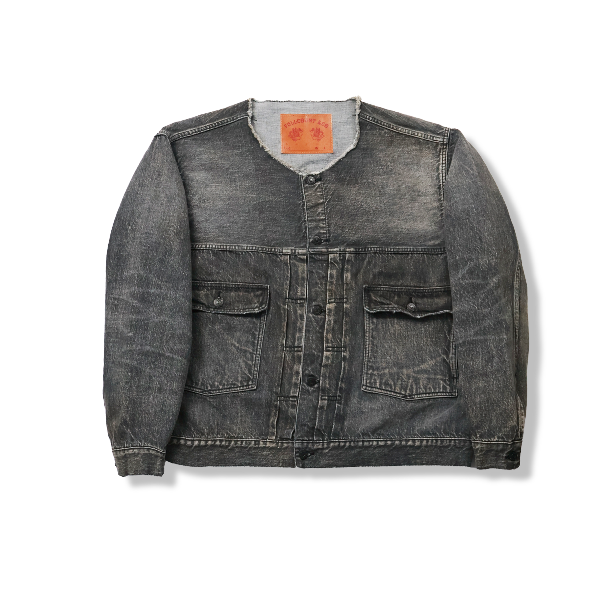 2025AW] 2103BKHW Type 2 Oversized Black Denim Jacket “Dartford