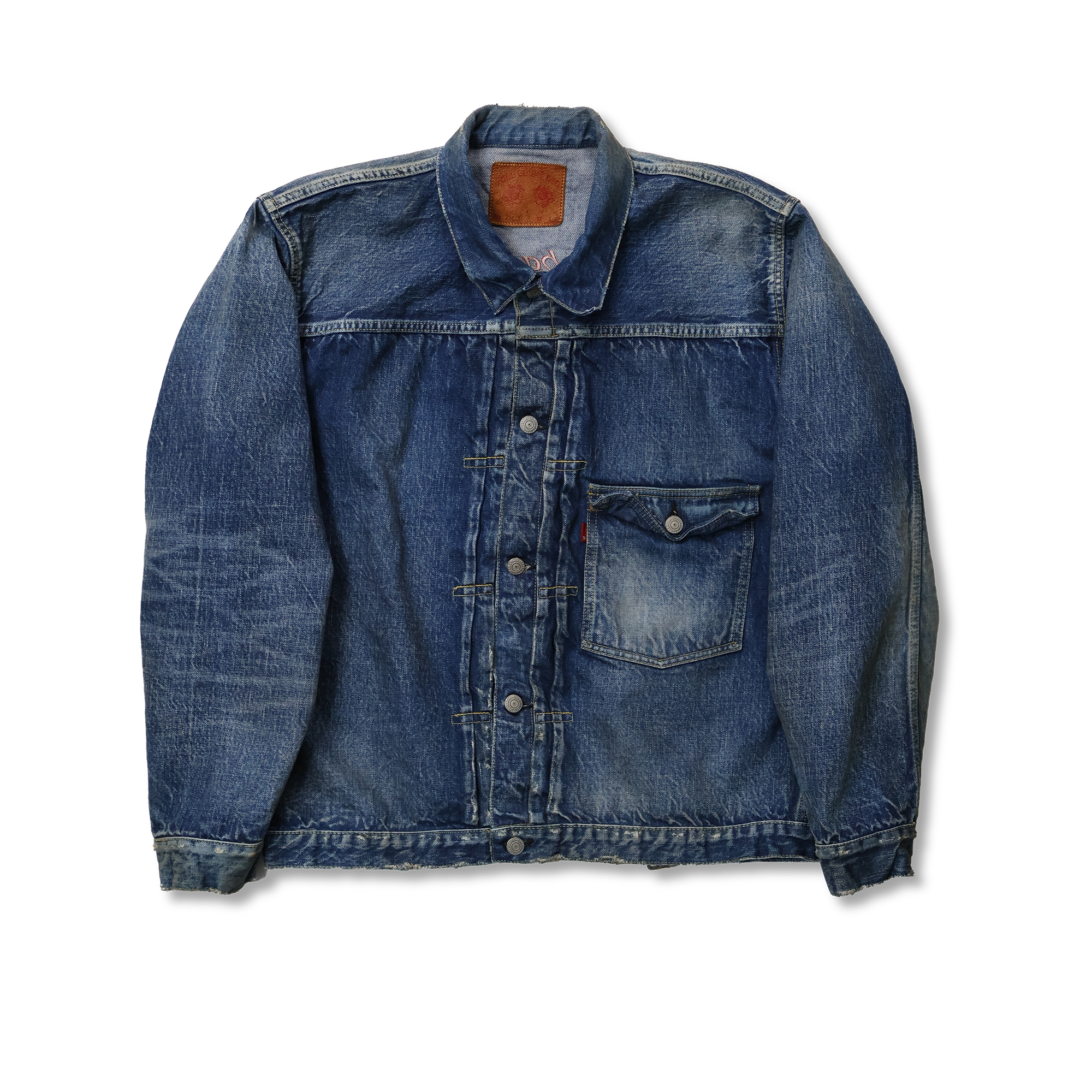 2025AW] 2016-2107E Souvenir Embroidery Type 1 Denim Jacket HW