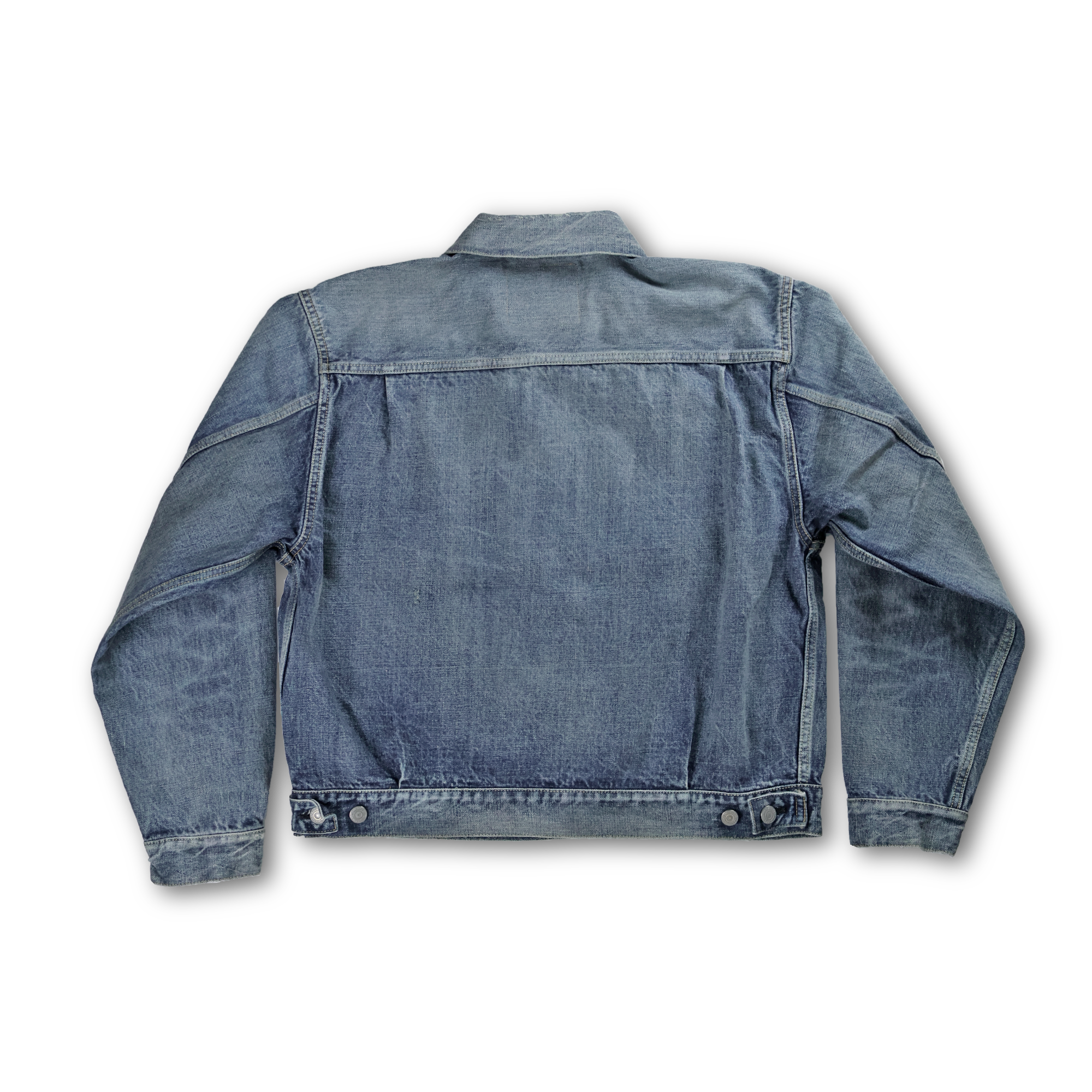 2102HWBIG Type 2 Denim Jacket HW (Blue in Green Exclusive) – FULLCOUNT
