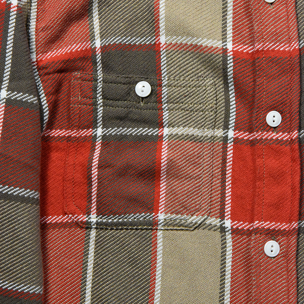 2023AW】4077 Original Check Cotton Flannel Shirt “Mosley” – FULLCOUNT