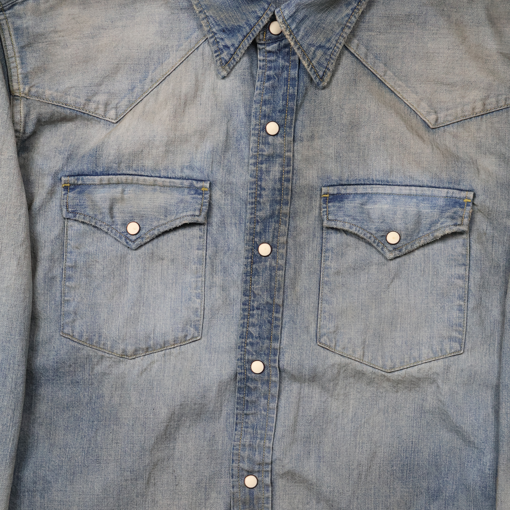 4894HW-25 Denim Western Shirt HW “Looks That Kill” – FULLCOUNT