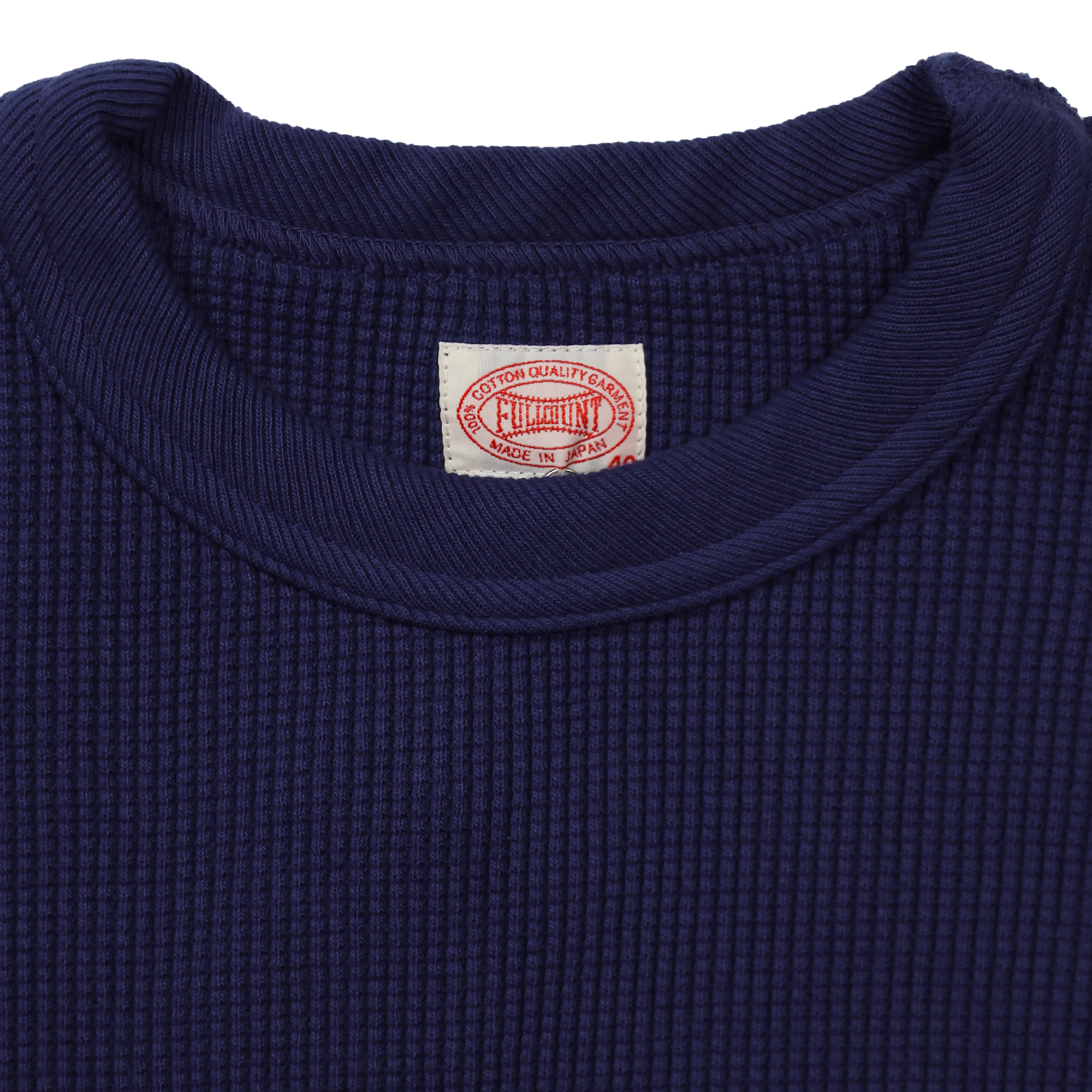 2025AW] 5964-25 Heavyweight Waffle Longsleeve T Shirt – FULLCOUNT