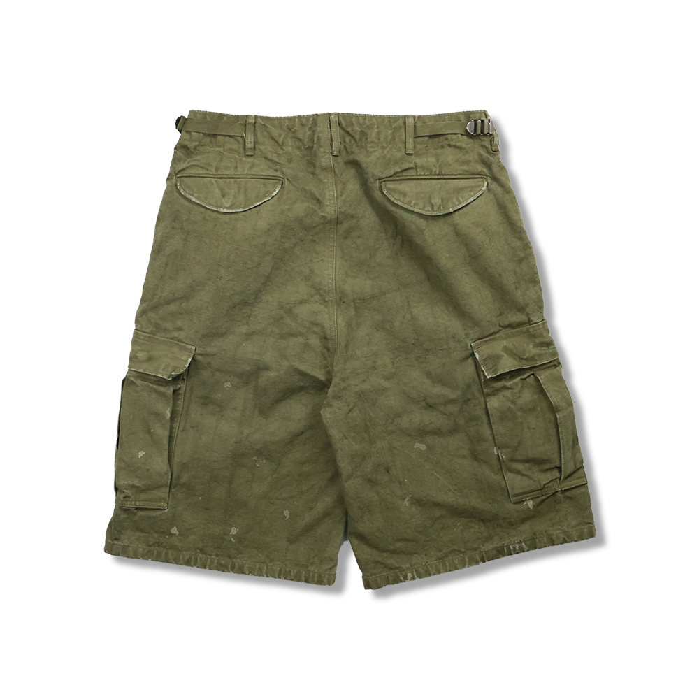 2026SS] 1144VE Tent Cloth Field Cargo Shorts VE (Vintage Effect