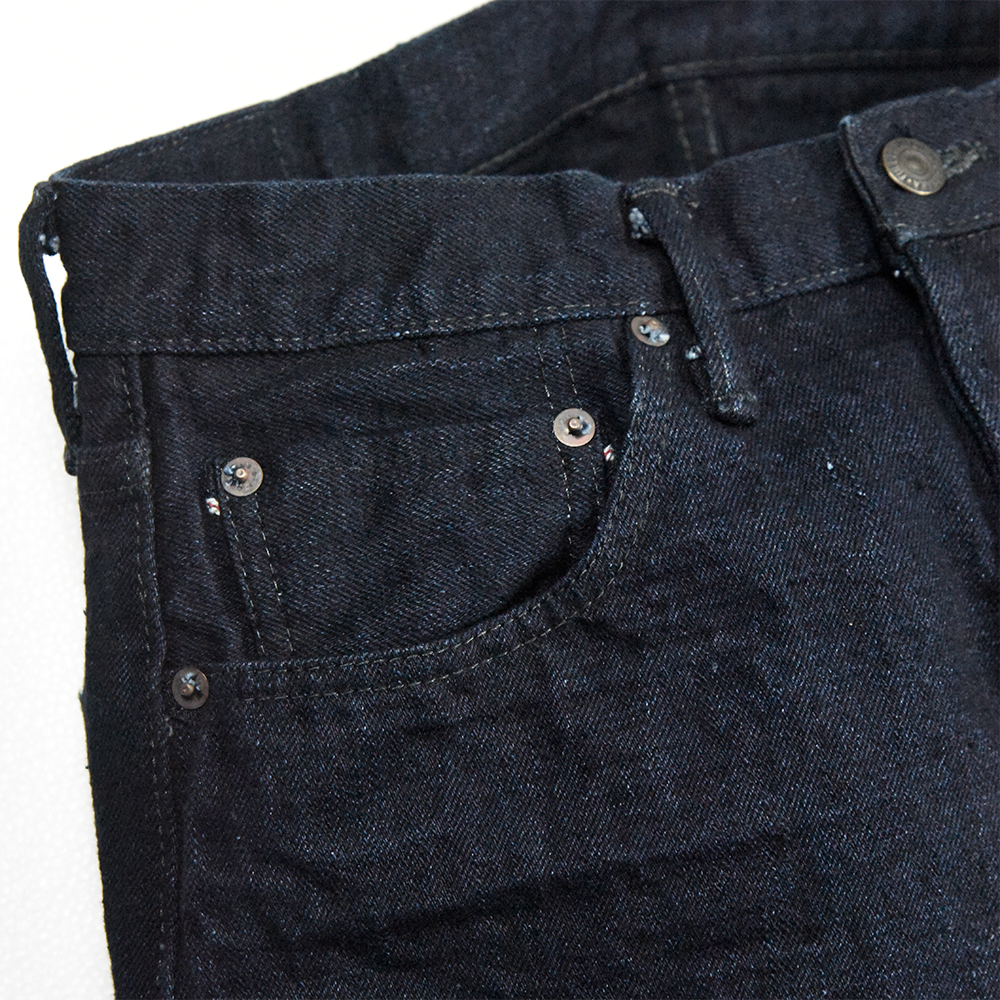 2024AW] 1103SRB - 1103 Super Rough Indigo × Black - – FULLCOUNT