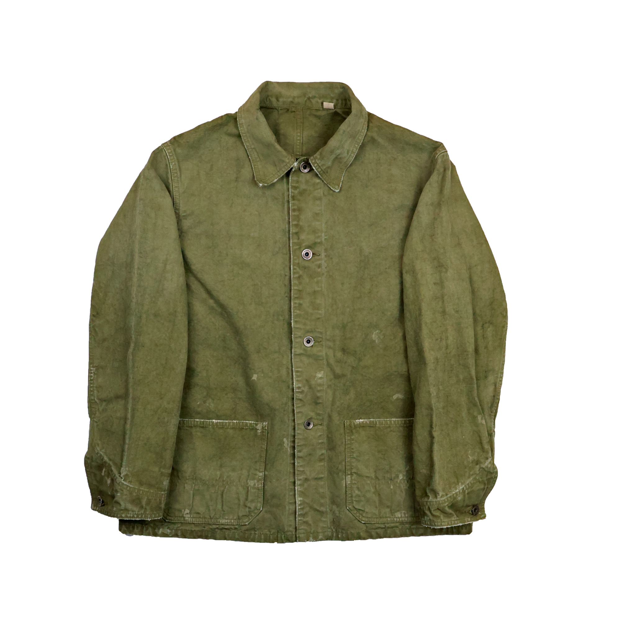 2026SS] 2053VE Tent Cloth Chore Jacket VE (Vintage Effect) – FULLCOUNT