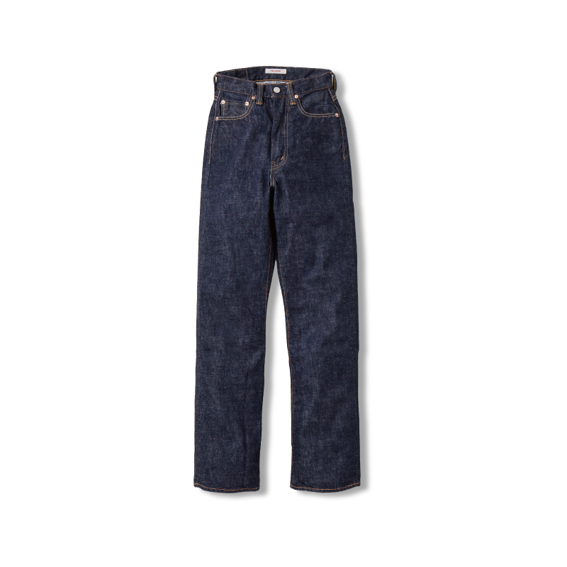 0107 -Womens Wide Straight “MONROE” Denim- – FULLCOUNT