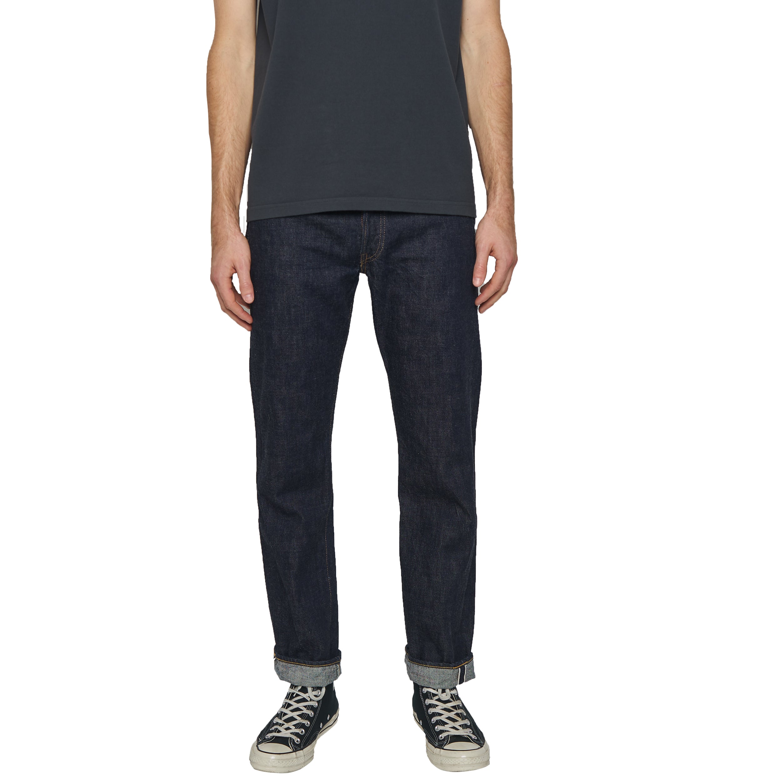 [Restocked]1108 - Slim Straight Denim - 13.7oz