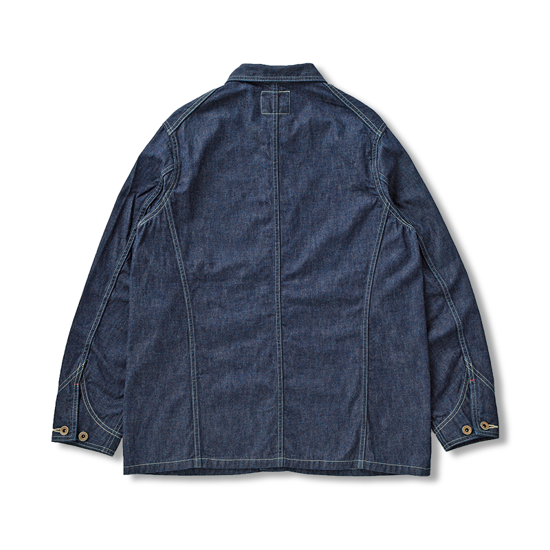 ジャケット・アウター FULLCOUNT 2015-1 Denim Chore Jacket 38 2015-1 - Denim Chore Jacket - – FULLCOUNT