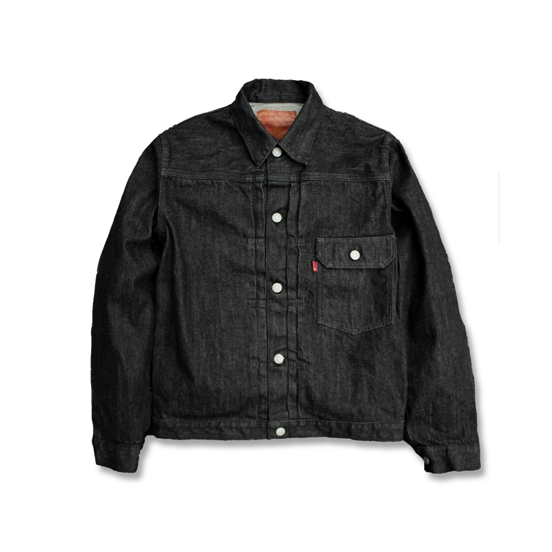 2107BK - Type 1 Black Denim Jacket