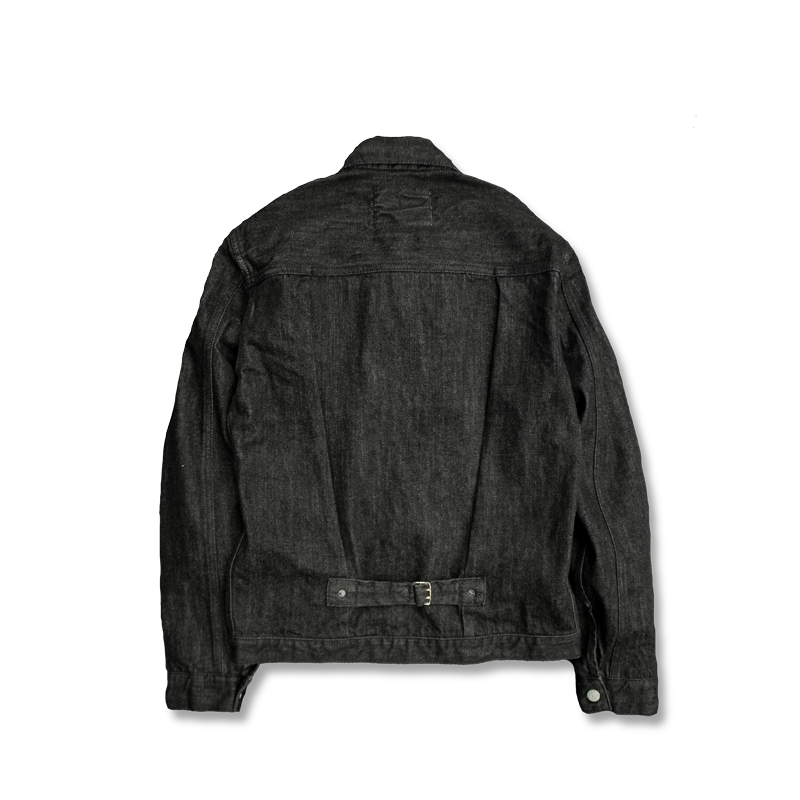 2107BK - Type 1 Black Denim Jacket