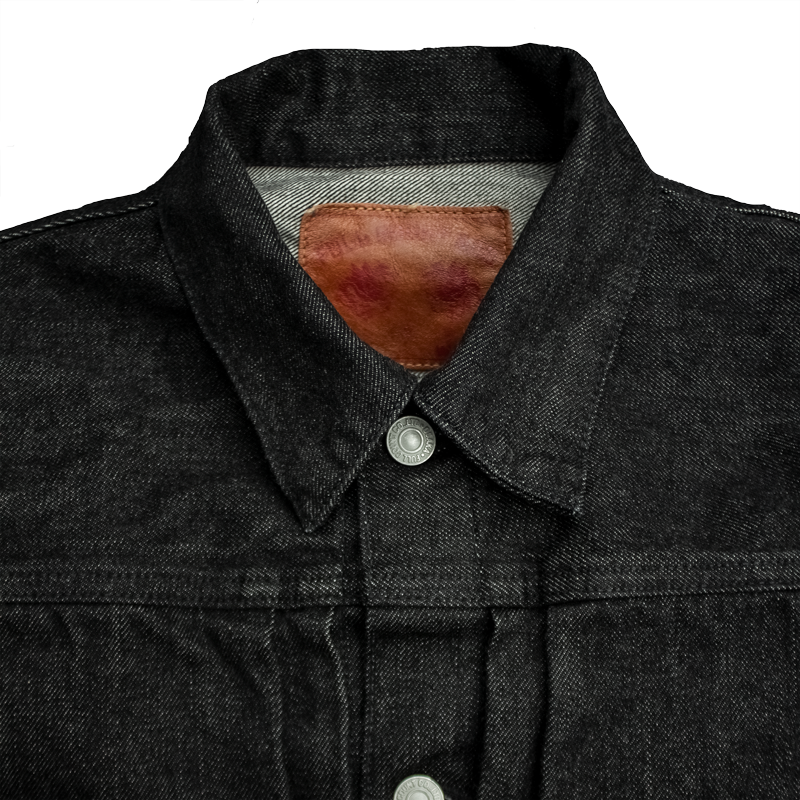 【Online Limited】2102BK - Type 2 Black Denim Jacket