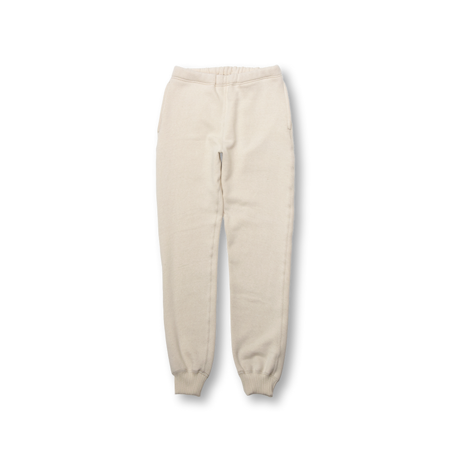 【2023AW】3743-23 -Sweat Pants Mother Cotton-(Ecru)