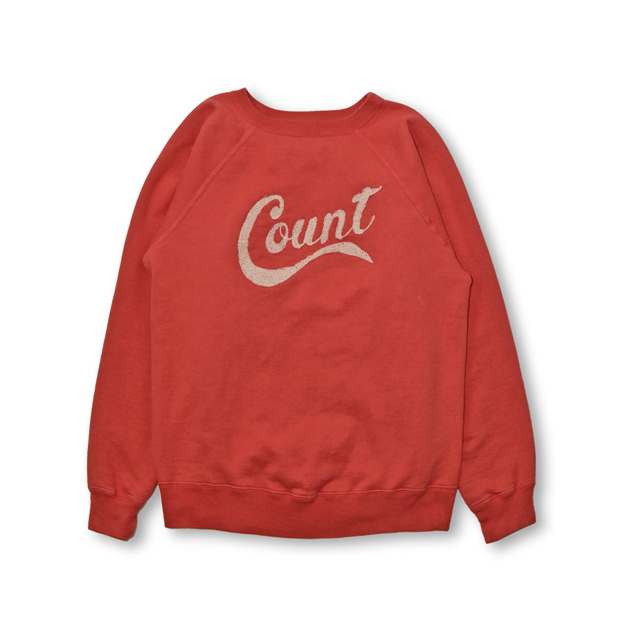 【2023AW】3765-2 Raglan Sleeve College Sweatshirts “Count”