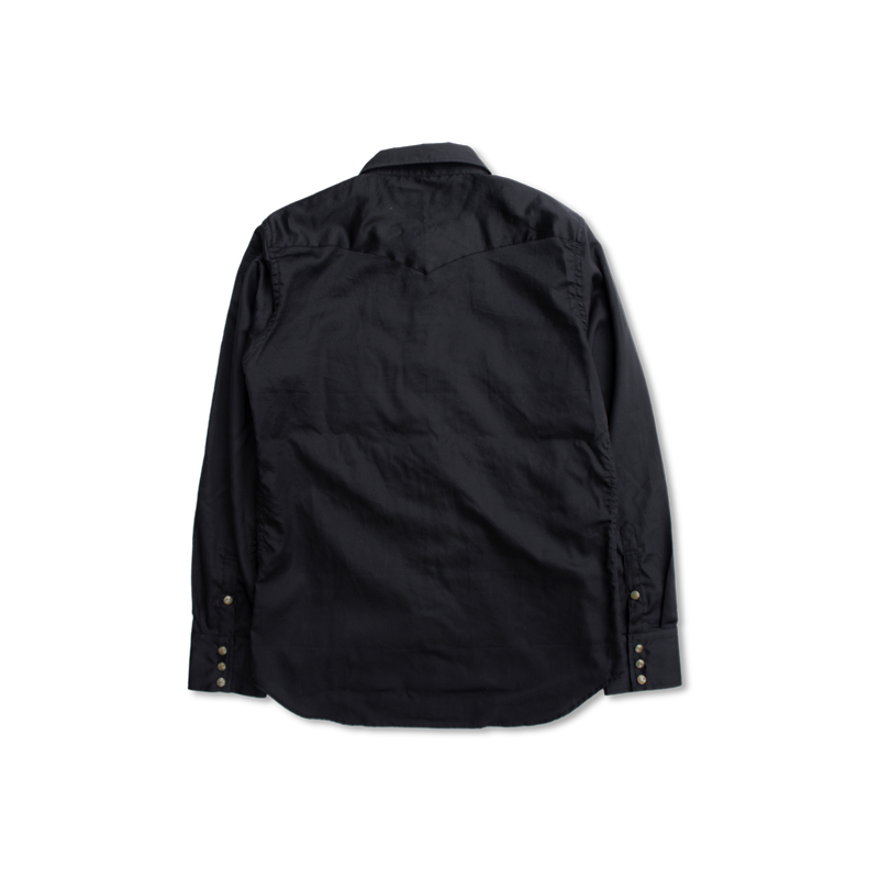 Size 48 Added] 4894HW - Denim Western Shirt - – FULLCOUNT