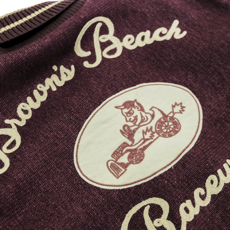 BBJ-021 Brown’ s Beach Varsity Jacket (30th Anniversary Item)