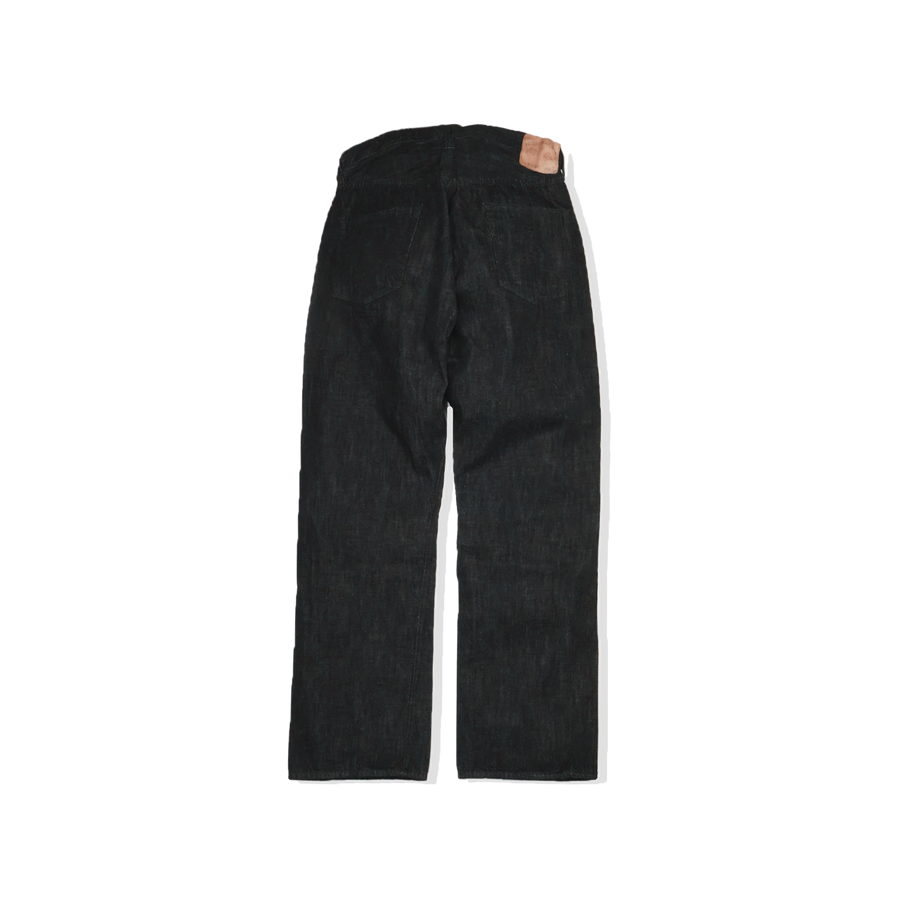 0105BKSS-BIG - Wide Black Selvedge Denim (Super Smooth) Limited Item