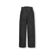 0107BK - “Monroe” Black Denim - – FULLCOUNT