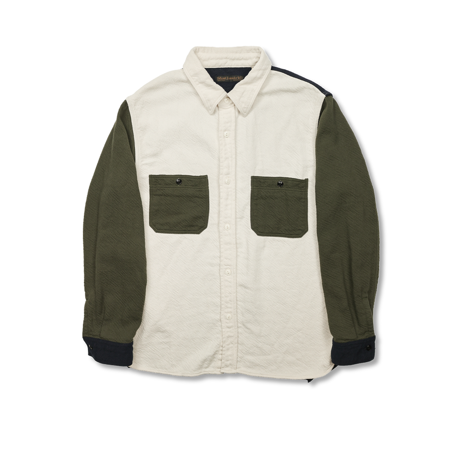 [2025AW] 4095 Crazy Pattern Flannel Work Shirt