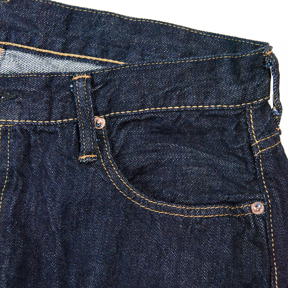 1103SS - Clean Straight Denim (Super Smooth) - – FULLCOUNT