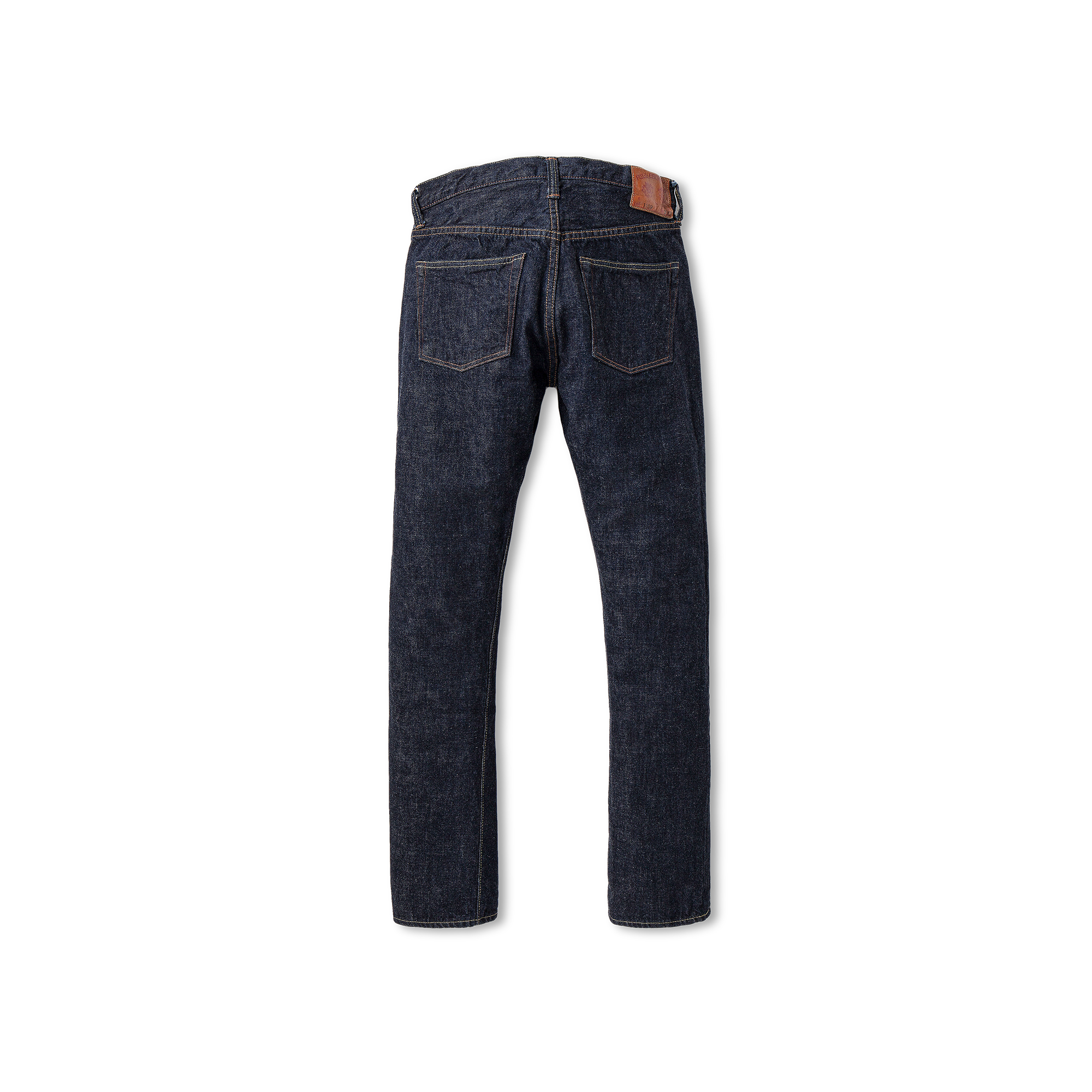 パンツ FULLCOUNT 1109 straight selvedge denim Fullcount New 1109 (Slim Tapered) - Okayama Denim