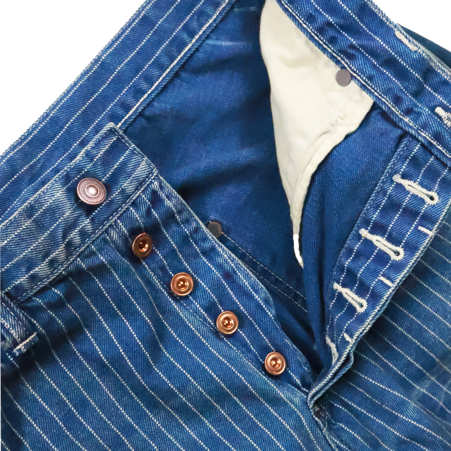 [2025SS] 1129HW-7 - Indigo Wabash Work Pants H.W -