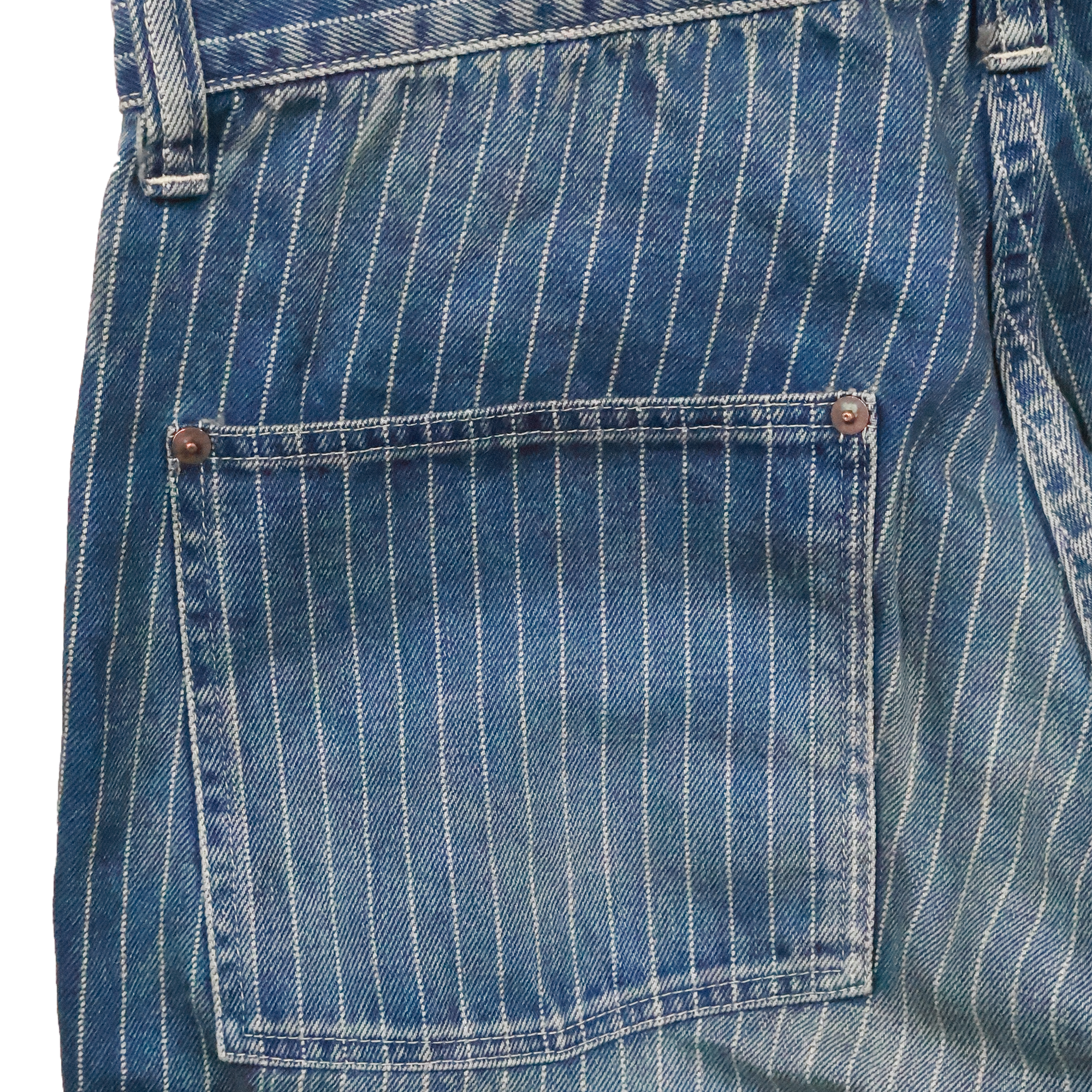 40s〜 Fabram brand indigo work pants サイズ4 40s〜 Fabram brand indigo work pants サイズ4 40s〜 Fabram brand