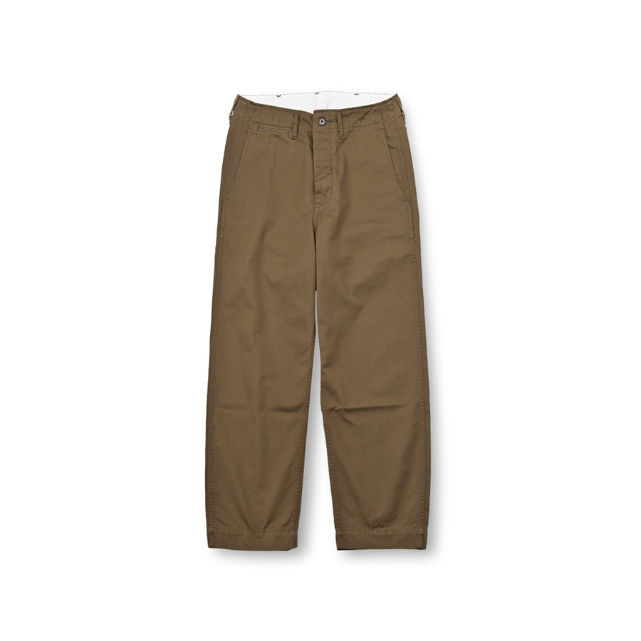 1201 -U.S Army Chino 41 Khaki Trousers [Brown Added]