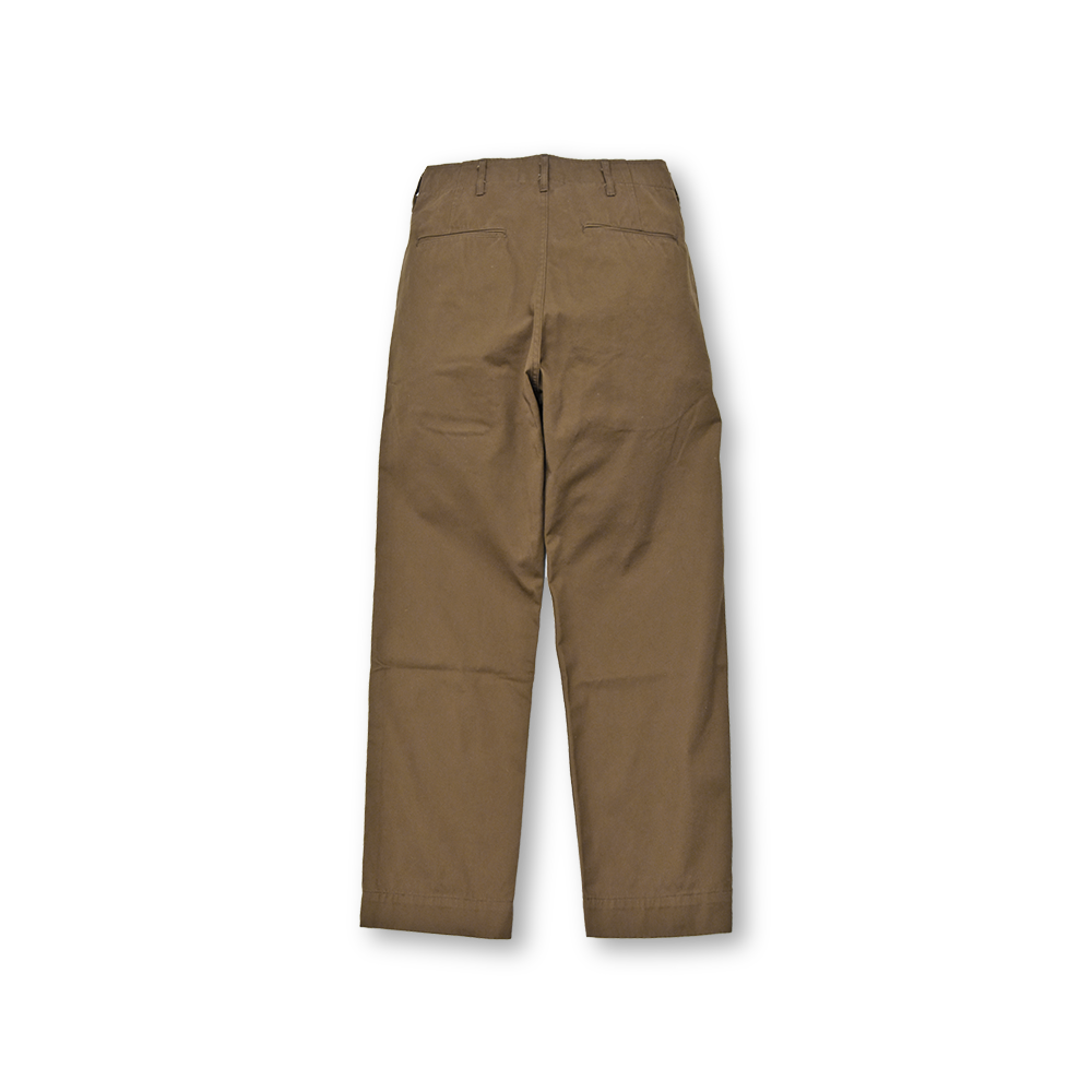 1201 -U.S Army Chino 41 Khaki Trousers [Brown Added] – FULLCOUNT