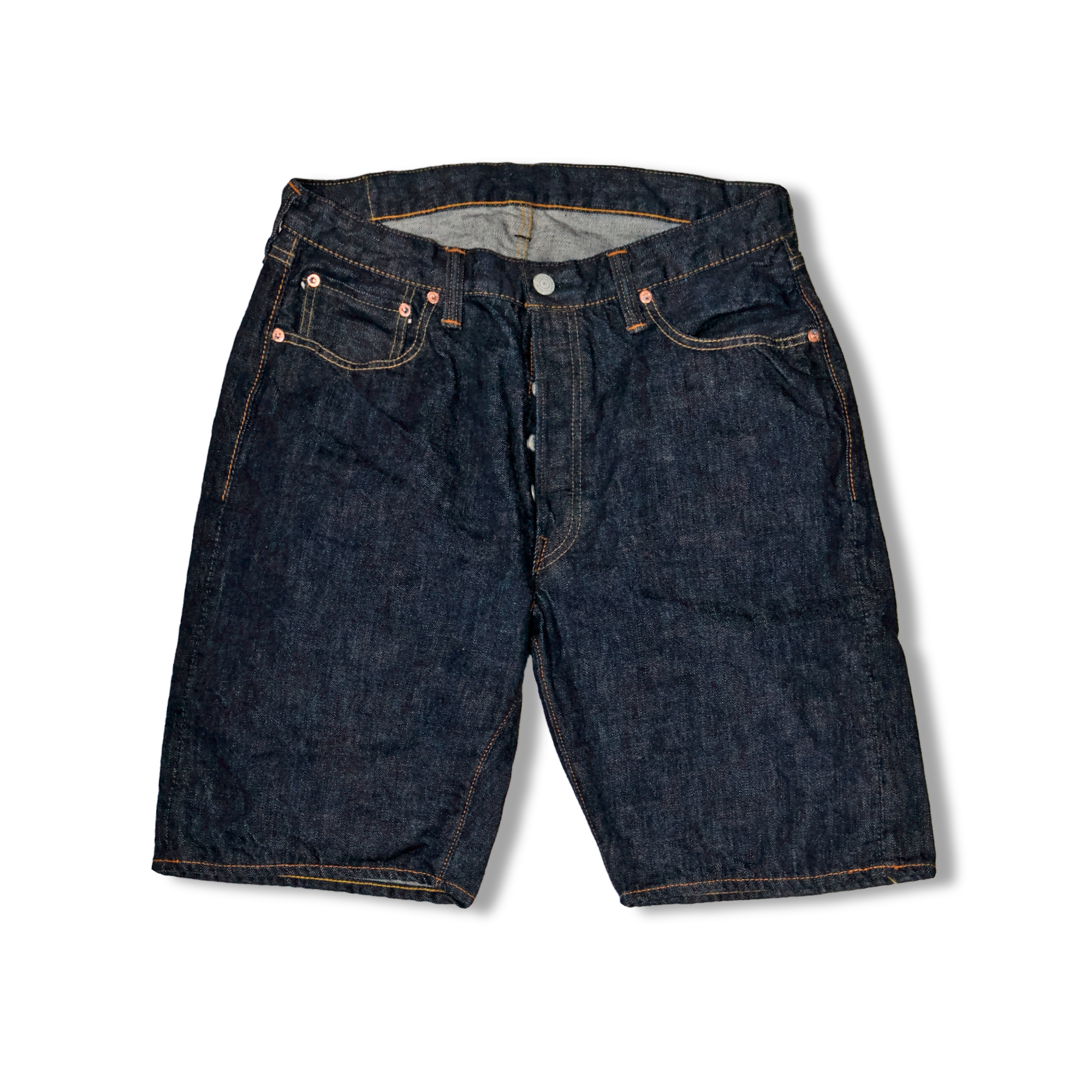 フルカウント1904-25 5 Pocket Denim Shorts W32 FULL COUNT 