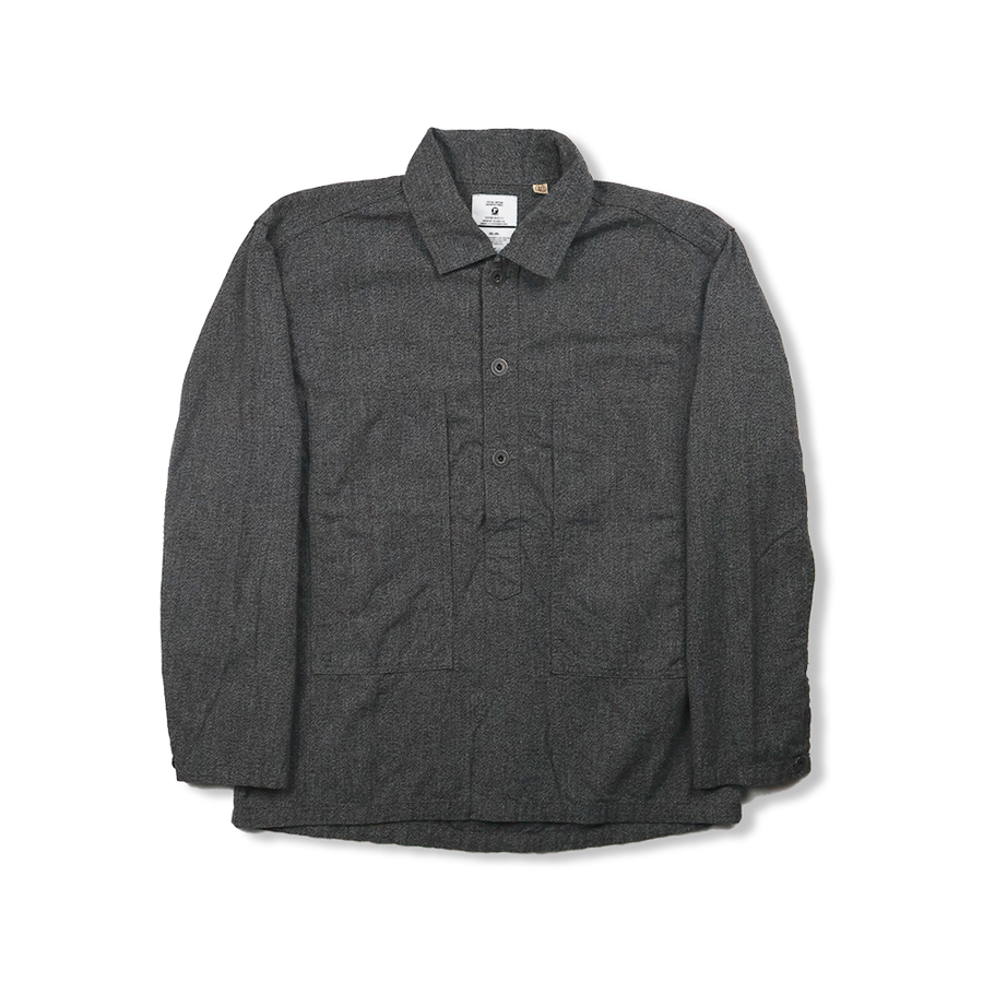 [2026SS] 4097-2 US Army Pullover Black Covert Chambray Shirt