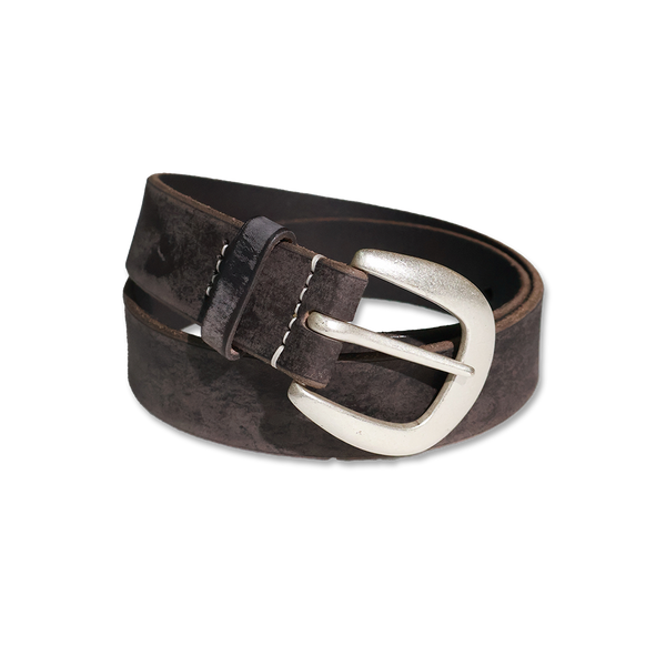 FULL COUNT ベルト 6210 Wild Leather Belt 黒 6210 - Wild Leather Belt - – FULLCOUNT