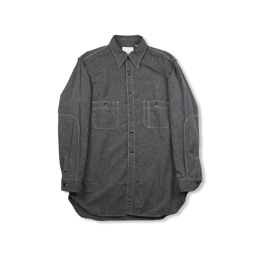[2026SS] 4090CTriple Stitch Covert Chambray Shirt