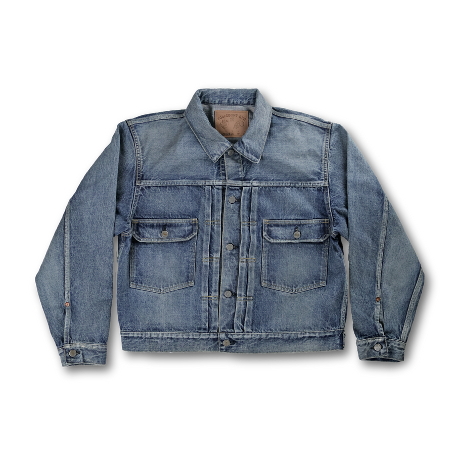 2102HWBIG Type 2 Denim Jacket HW (Blue in Green Exclusive) – FULLCOUNT