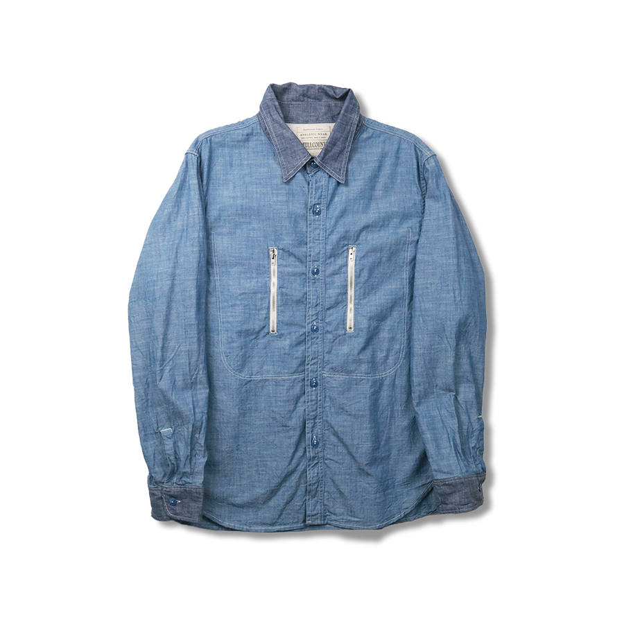 [2026SS] Fu15-Sh-101 Watteau Gathered Ventilated Pocket Shirt