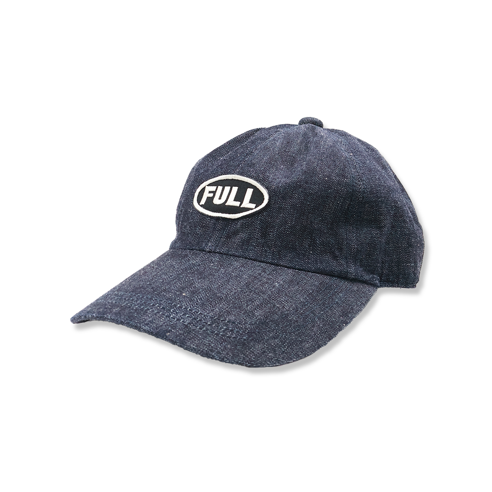 6770-26 Black FULL Wappen Denim Cap – FULLCOUNT