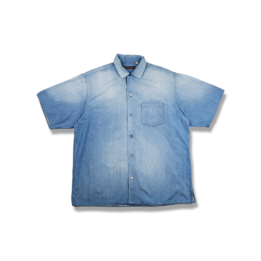 [2026SS] 4100HW-2 Denim Open Collar S/S Shirt