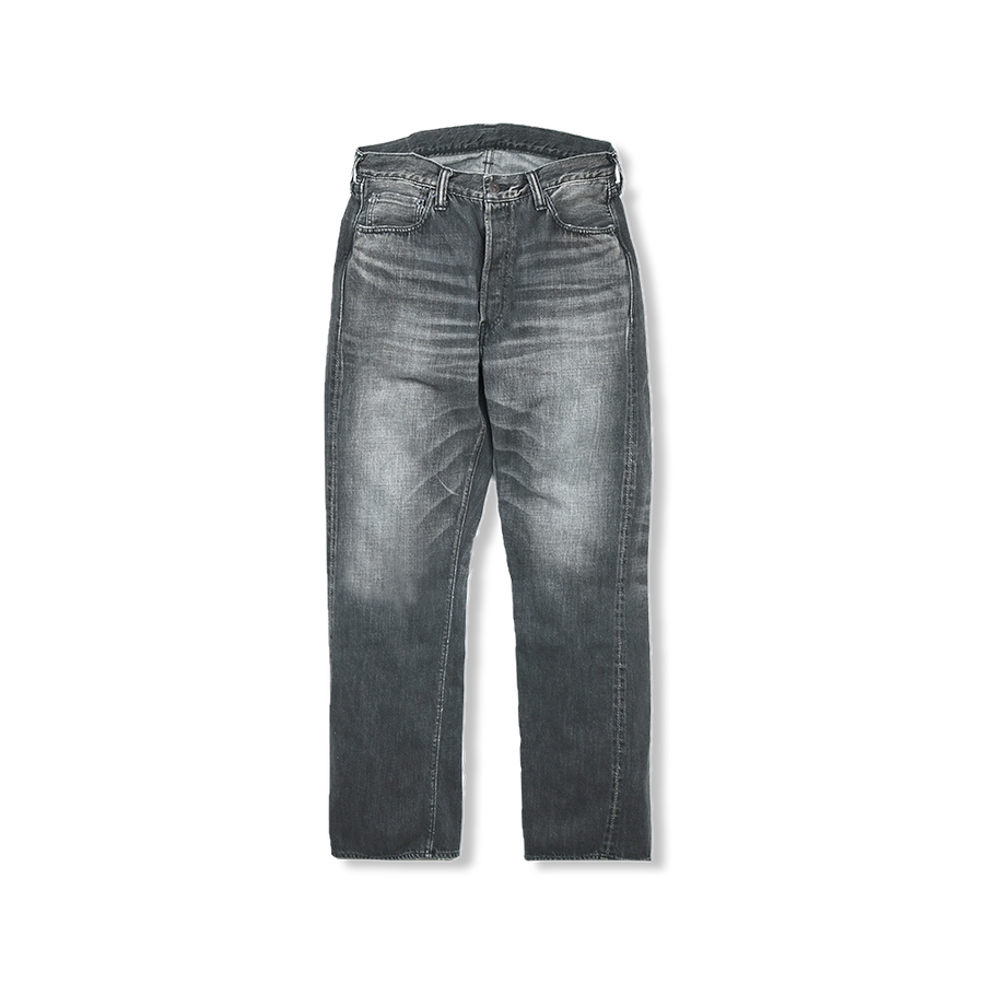 [2025AW] 1101BKSSHW Straight Black Selvedge Denim Dartford(Super Smooth)