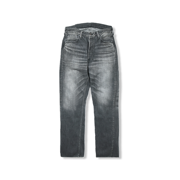 1101BKSSHW Straight Black Selvedge Denim Dartford(Super Smooth