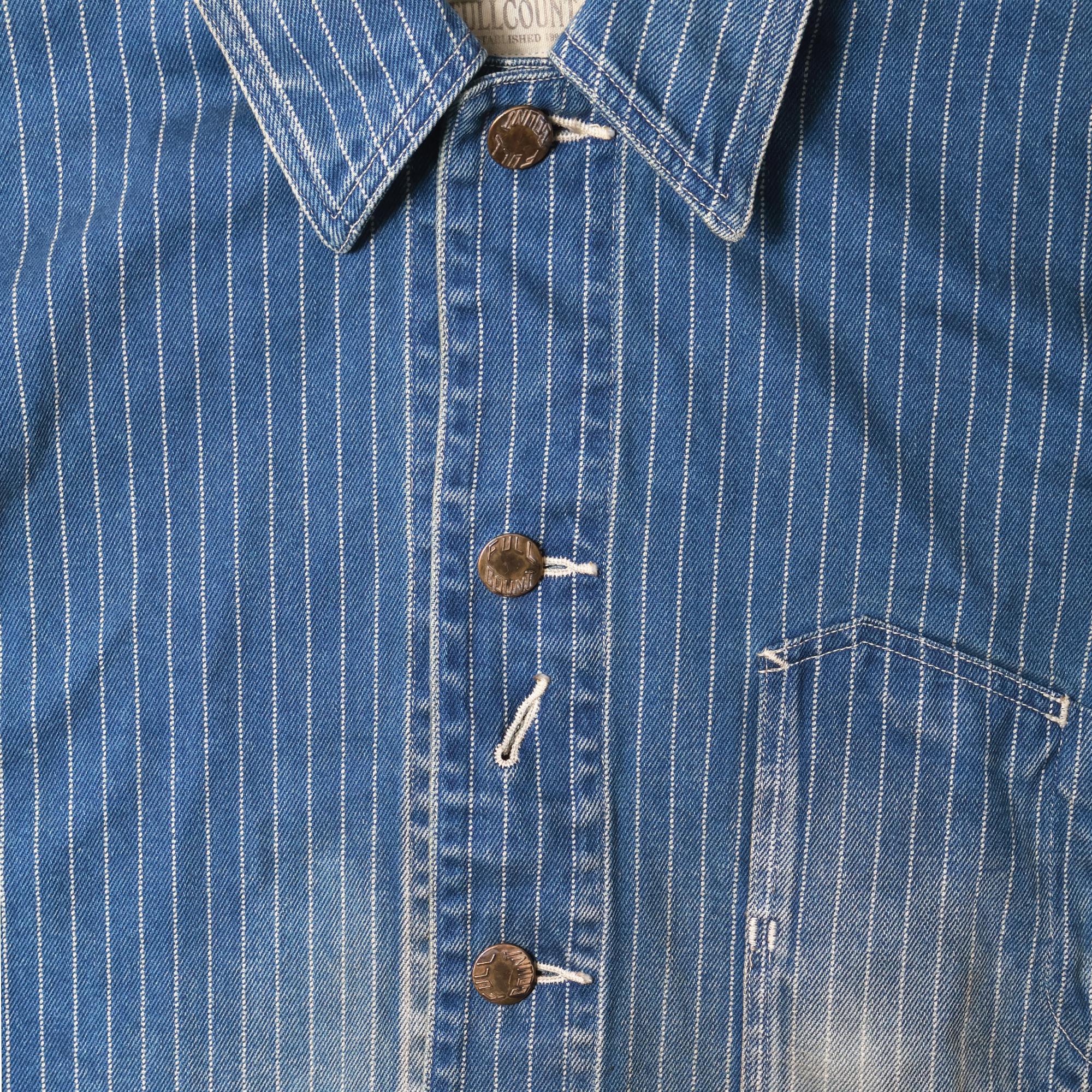 2015HW-13 Early 1900s Wabash Chore Jacket H.W – FULLCOUNT