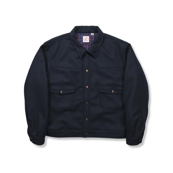 2041 Wool Melton Hollywood Dude Jacket – FULLCOUNT
