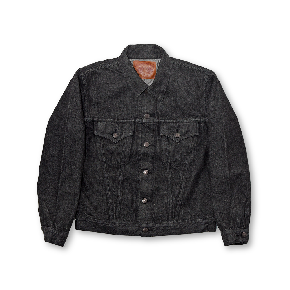 フルカウント 2101BK サイズ40 ブラックデニムジャケット サード 2101BK - Type 3 Black Denim Jacket - – FULLCOUNT