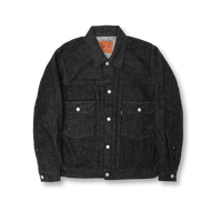 【Online Limited】2102BK - Type 2 Black Denim Jacket