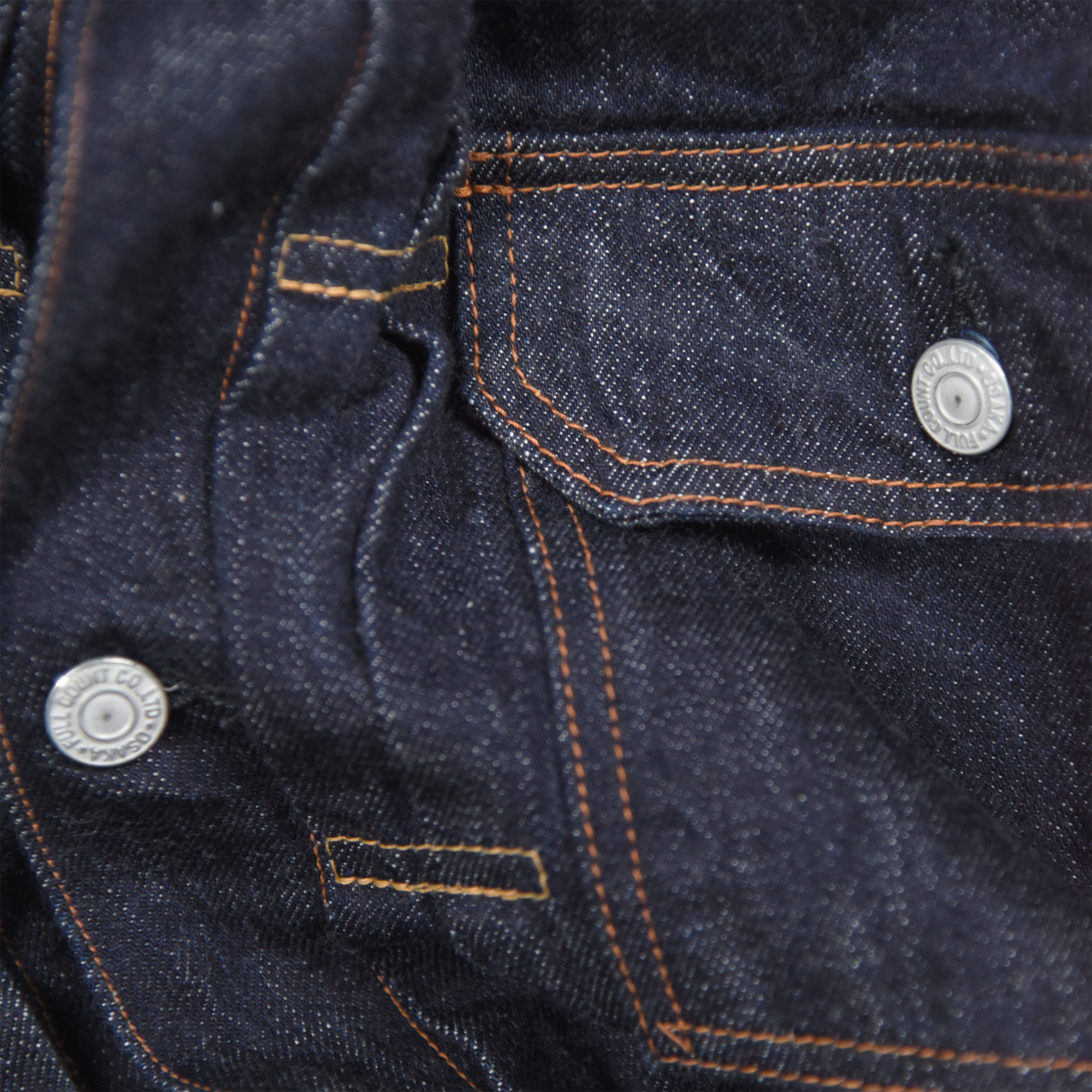 ★2025SS新作★INEGI★Tight Denim Trucker Jacket Icecream Running Dog Denim Trucker Jacket in Blue | SVD USA