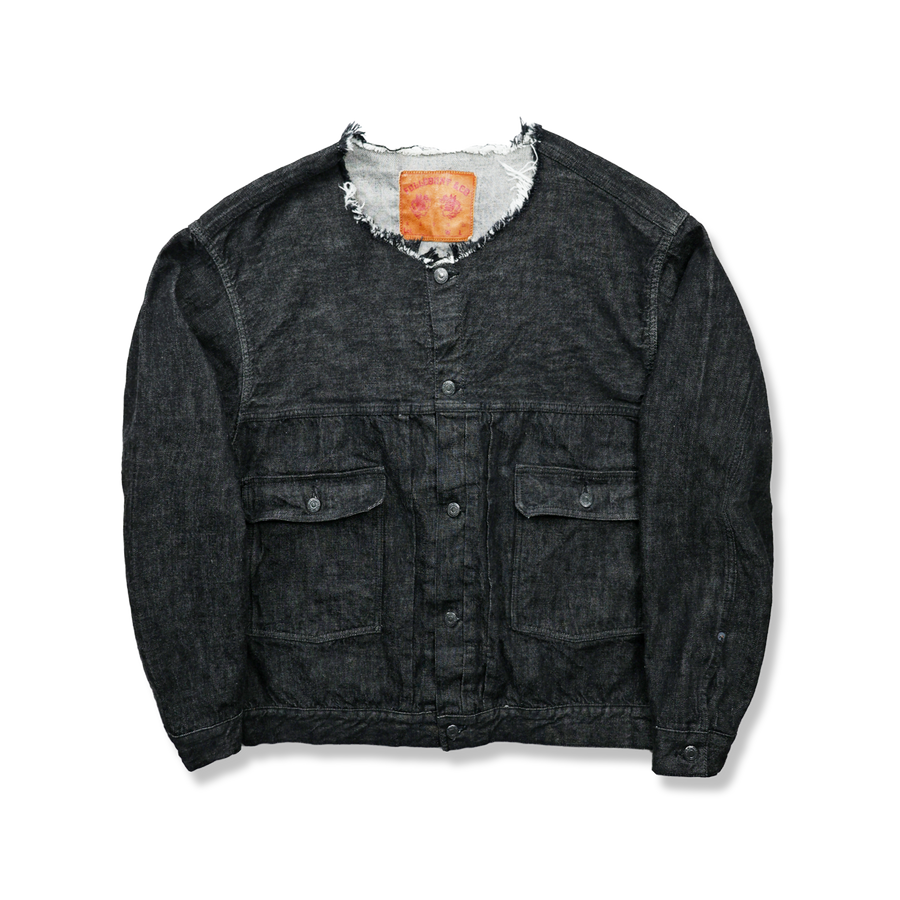 [2025AW] 2103BK Type2 Oversized Black Denim Jacket